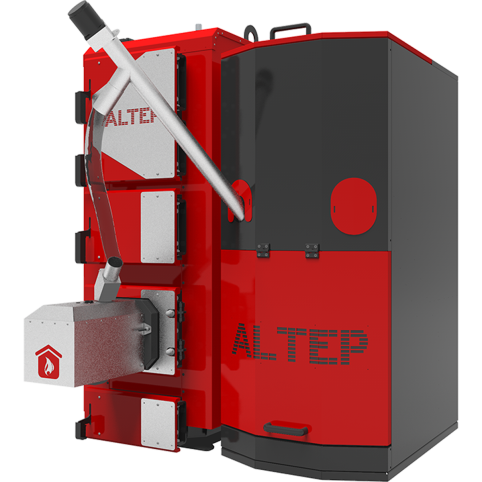 Котел на твердому паливі ALTEP DUO UNI Pellet Plus 50 (з шамотом всередені топки)