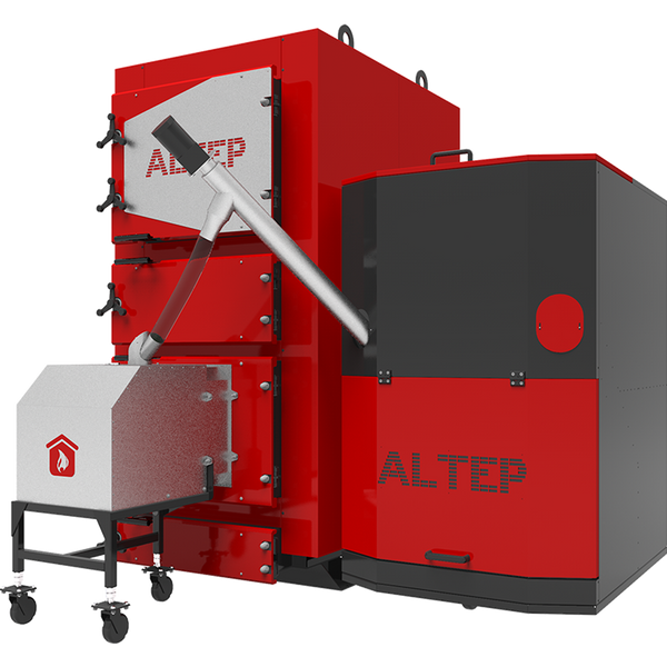 Котел на твердому паливі ALTEP DUO UNI Pellet Plus 200 (з шамотом всередені топки)