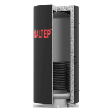 2000 л. Круглый теплоаккумулятор с нижним теплообменником ALTEP