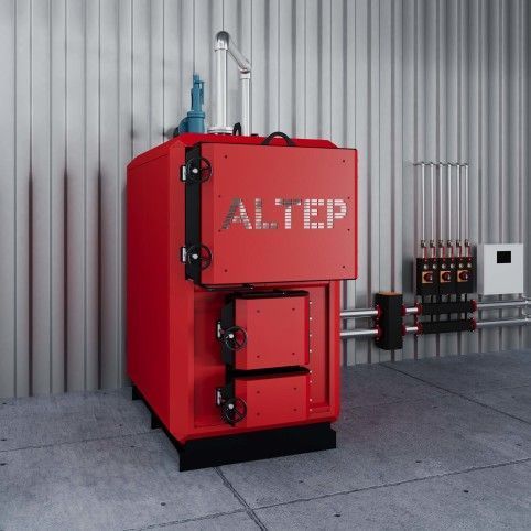 Котел на твёрдом топливе Altep MAX 150