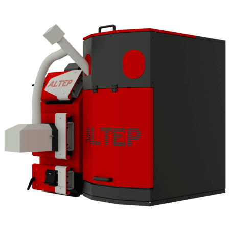 Котел на твердому паливі ALTEP TRIO UNI Pellet Plus 65 (з шамотом всередені топки)