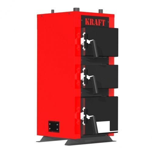 Котел на уголь Kraft серия К, 12 с ручным управлением