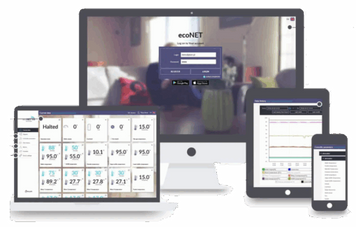 Интернет-система управления работой устройств FOCUS EcoNet.