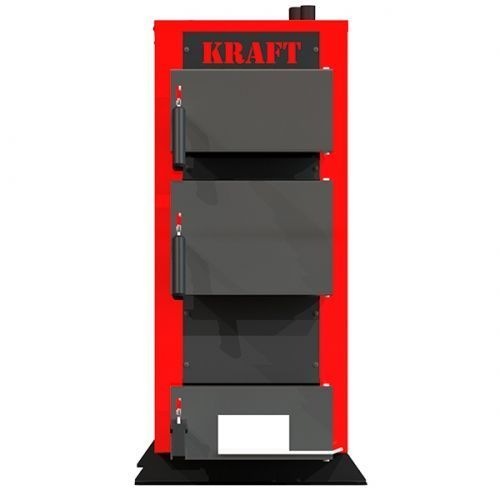 Котел на дрова Kraft серія E new, 12 з автоматичним керуванням