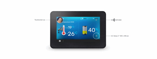 Погодний регулятор для котлів та пелетних пальників FOCUS ecoMAX860P
