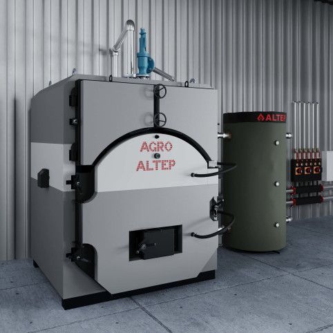 КОТЕЛ ОПАЛЮВАЛЬНИЙ ТВЕРДОПАЛИВНИЙ ALTEP AGRO-600